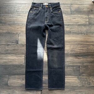 SLVRLAKE London Dark Wash Slim Straight Jeans Sz 26 NEW